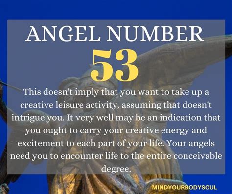 53 Angel Number: Meaning And Symbolism – Mind Your Body Soul