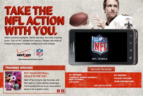 Verizon and NFL Team Up Again, Free NFL Mobile Premium Access to 4G LTE ...