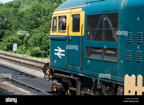 Class 33 diesel locomotive Stock Photo - Alamy