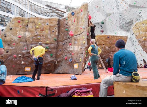 Edinburgh International Climbing Arena Ratho, Scotland, UK Stock Photo - Alamy