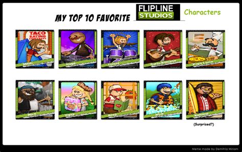 Image - My top 10 favorite flipline characters.png | Flipline Studios Wiki | Fandom powered by Wikia