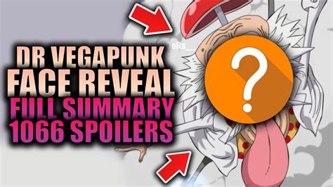 VEGAPUNK FACE REVEAL (Full Summary) / One Piece Chapter 1066 Spoilers - YouTube