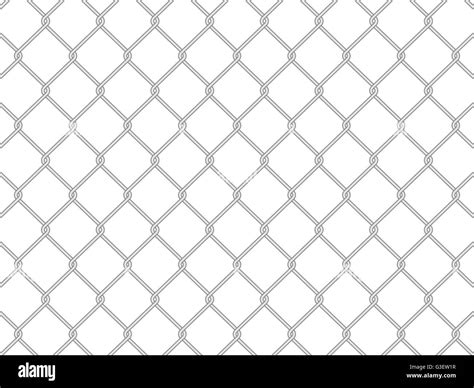 wire fence on a white background. Vector illustration Stock Vector ...