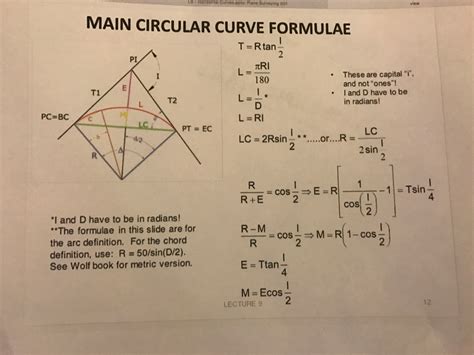 Solved A horizontal curve having an intersection angle of 75 | Chegg.com