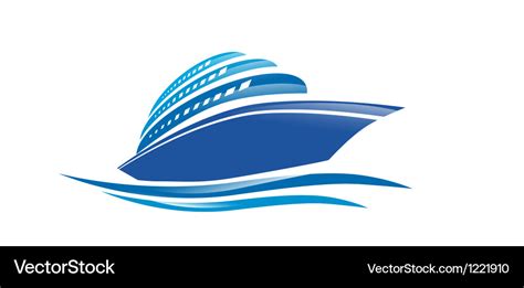 Cruise ship Royalty Free Vector Image - VectorStock