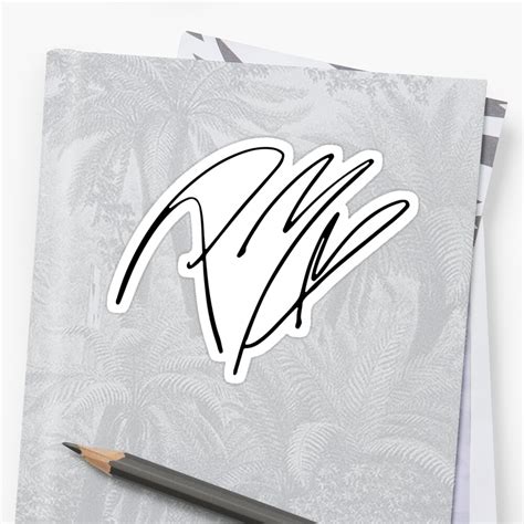 "Post Malone Autograph" Sticker by sarahanndesigns | Redbubble