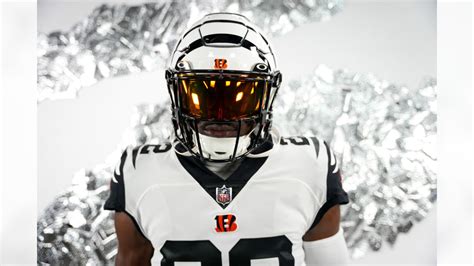 bengals color rush with white helmet - Chun Nall