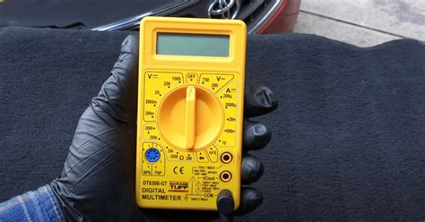 Capacitor Symbol On Multimeter