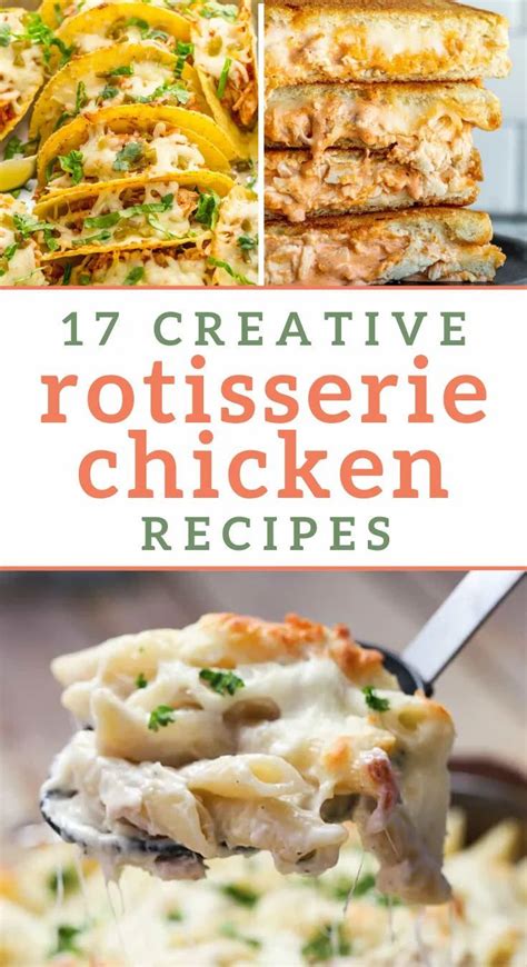 22 Recipes to Make with Rotisserie Chicken | Rotisserie chicken recipes ...