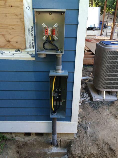 Residential Electric Meter Box Installation