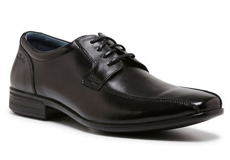 Clarks Camden Senior Boys Black Leather School Shoes | Brand House Direct