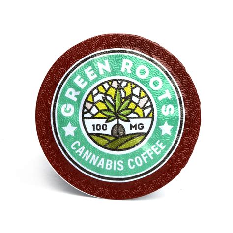 Cannabis Coffee Medium Roast Pods 100mg | Edibles Delivery in LA