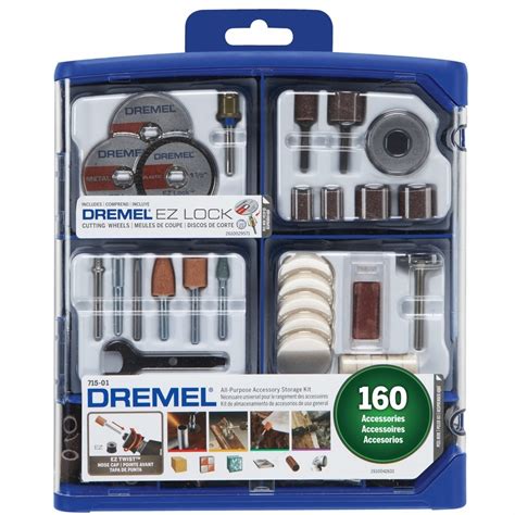 Shop Dremel 160-Piece Aluminum Oxide Multi-bit Kit at Lowes.com