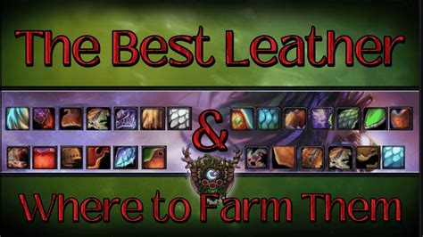 The Best Leather & Where to Farm Them! - YouTube