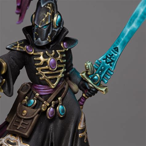 Aeldari Warlock - Games Workshop by David "Dungeons and Dry-Gins" Fisk · Putty&Paint