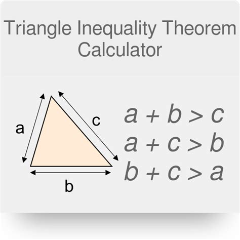 Triangle Inequality Theorem