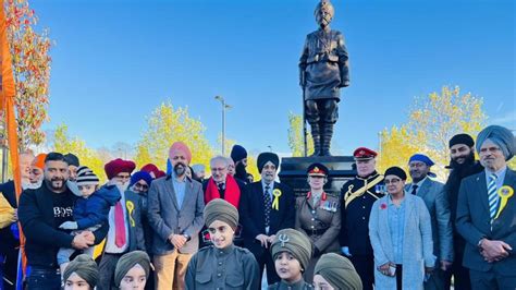 Statue honouring Sikh soldiers unveiled in UK - Hindustan Times