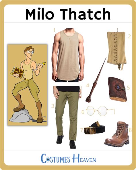 Milo Thatch (Atlantis) Costume | Costumes, Couples costumes, Atlantis