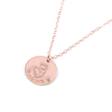 Mom & Child Heart Always Necklace, 14k Rose Gold-filled, Gift for Mom ...