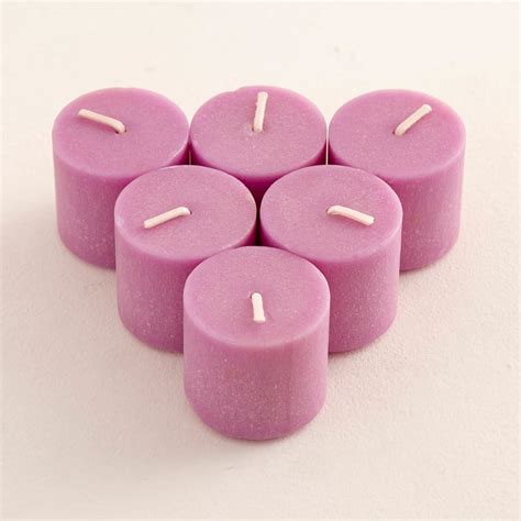 Buy Colour Connect Set of 6 Lavender Scented Votive Candles from Home Centre at just INR 349.0
