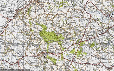 Historic Ordnance Survey Map of Hatchmere, 1947