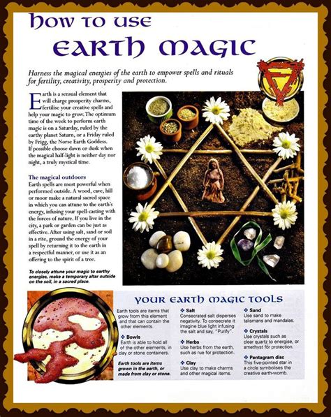 How to Use Earth Magic | Wicca | Pinterest