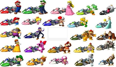 Mario kart karts | Mario kart characters, Mario kart, Mario kart 7