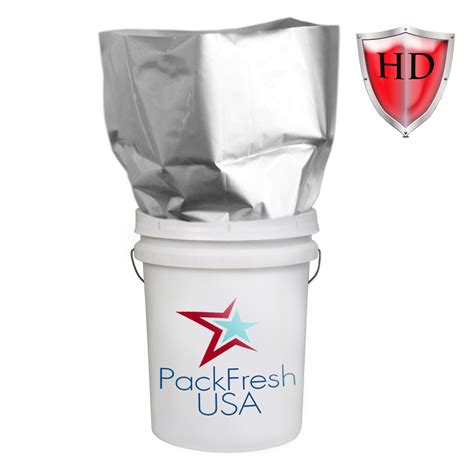 5 Gallon Heavy Duty Mylar Bags | PackFreshUSA