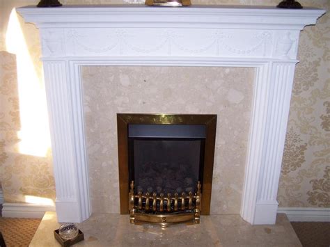 White Plaster Adams Style Fireplace Surround WOLVERHAMPTON, Dudley
