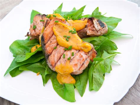 Grilled Salmon With Mustard Sauce - Dr. Weil's Healthy Kitchen