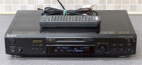 SONY MDS JE520 MINIDISC PLAYER RECORDER WITH ORIGINAL REMOTE | in ...