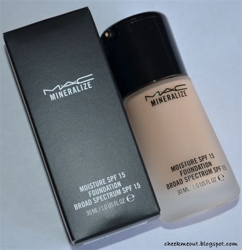 MAC Mineralize Moisture SPF15 Foundation review - My Beauty Galleria