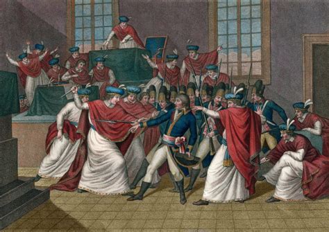 The Coup d'etat of 18 Brumaire (9 November 1799). Napoleon Bonparte ...