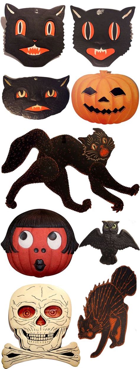 Vintage Halloween Decorations - Material Archive