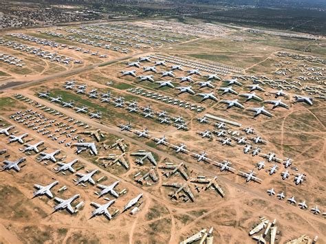 309th Aerospace Maintenance and Regeneration Center "The Boneyard" at Davis-Monthan Air Force ...