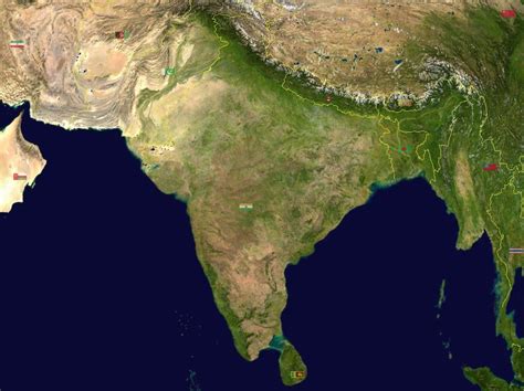 Satellite Maps Of India – Verjaardag Vrouw 2020