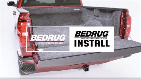 BedRug Classic Bed Liner Installation - slip and skid resistant bed ...