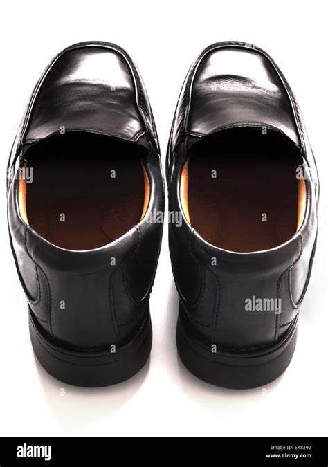 men's black business shoes Stock Photo - Alamy