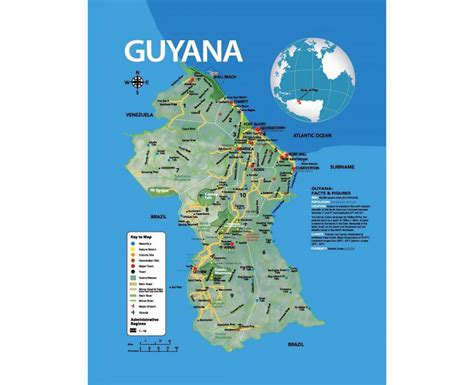 Map showing how the amerindians came to Guyana - Map of map showing how the amerindians came to ...