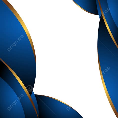Blue With Gold Poster Background, Blue Gradient, Vector Bg, Gold Lines ...