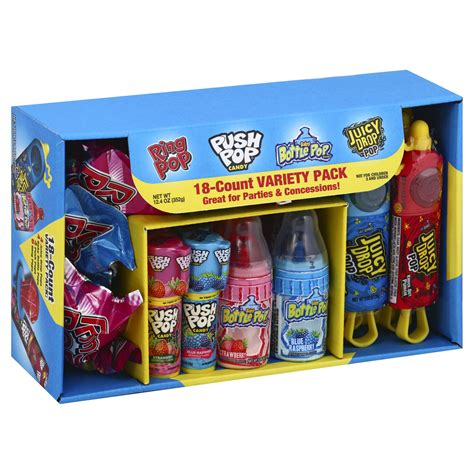 Ring Pop Assorted Candy Variety Pack, 12.4oz, 18 Count - Walmart.com - Walmart.com