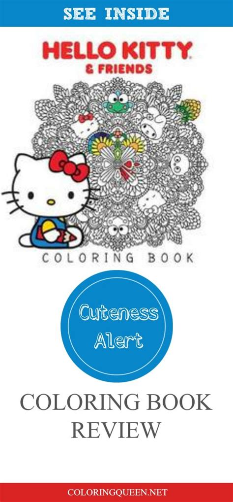 the coloring book for hello kitty and friends