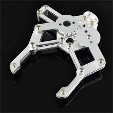 (Robotic Arm) Metallic Mechanical robotic Gripper/clamp Servo Motor and ...