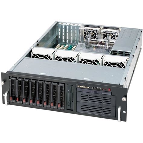 Supermicro CSE-833T-653B Server Chassis 3U Rackmount | Wiredzone