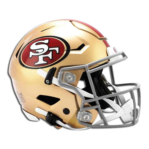 49ers Football Helmet Decal