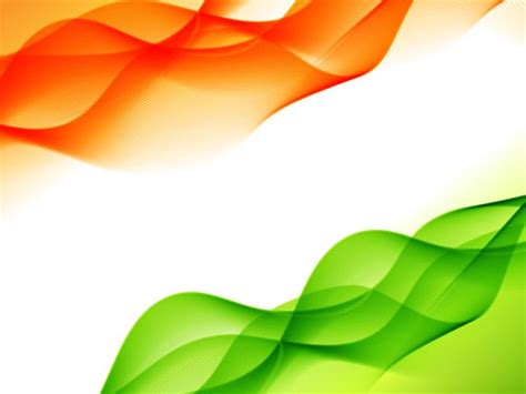 indian flag design made in wave style 458416 Vector Art at Vecteezy