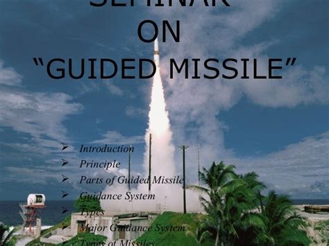 guided missile