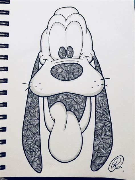 Pluto - #Pluto | Disney drawings sketches, Disney art drawings, Art sketches doodles