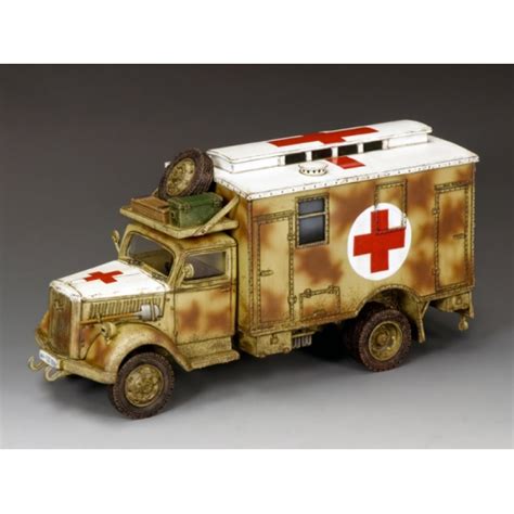 The Military Workshop - WH004 Opel Blitz Ambulance (Camouflage)