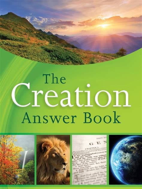 The Creation Answer Book | Creationism | Universe